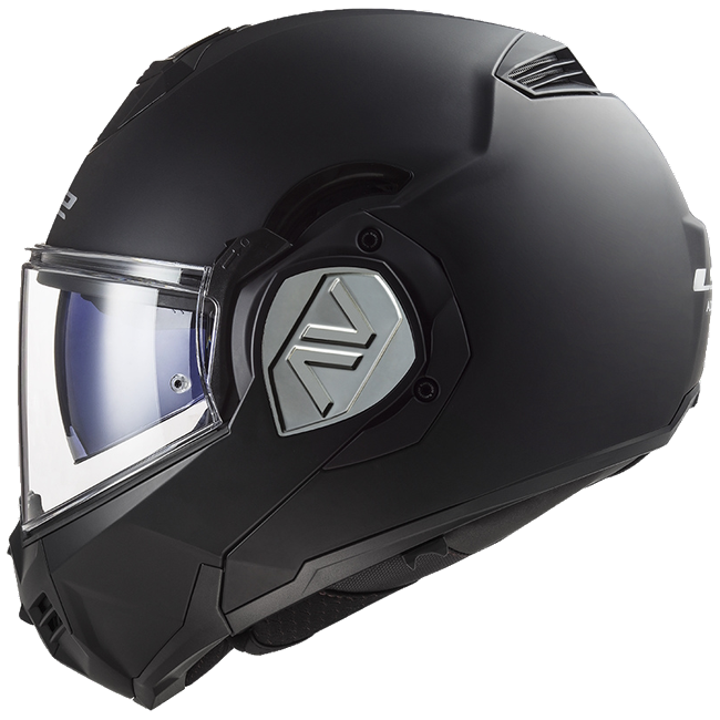 LS2 FF906 Advant Solid Matt Black – Flip-Up Touring Helmet ECE 22.06 P/J
