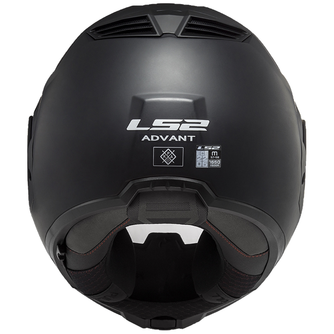 LS2 FF906 Advant Solid Matt Black – Flip-Up Touring Helmet ECE 22.06 P/J