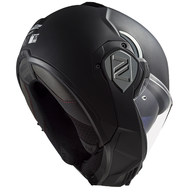 LS2 FF906 Advant Solid Matt Black – Flip-Up Touring Helmet ECE 22.06 P/J