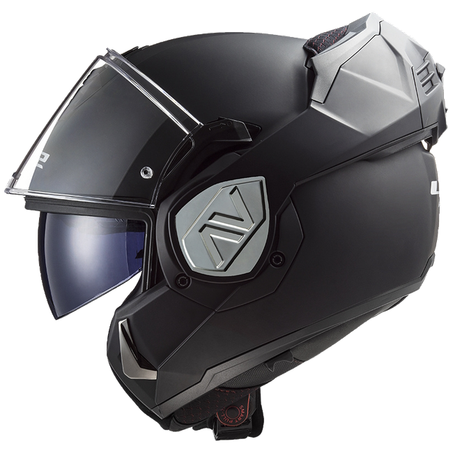 LS2 FF906 Advant Solid Matt Black – Flip-Up Touring Helmet ECE 22.06 P/J