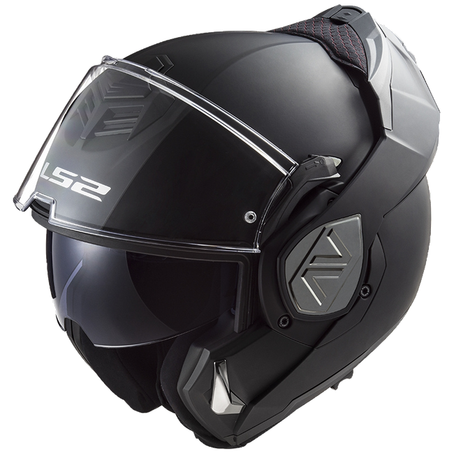 LS2 FF906 Advant Solid Matt Black – Flip-Up Touring Helmet ECE 22.06 P/J
