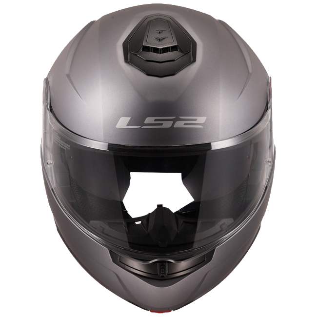 LS2 FF908 Strobe II Matt Titanium – Flip-Up Commuter Helmet ECE 22.06 P/J