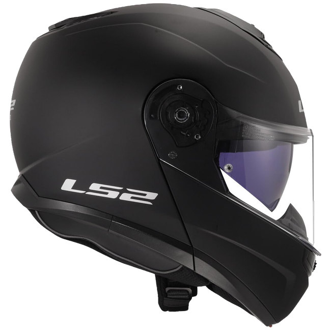 LS2 FF908 Strobe II Matt Black – Flip-Up Commuter Helmet ECE 22.06 P/J