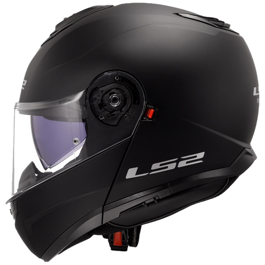 LS2 FF908 Strobe II Matt Black – Flip-Up Commuter Helmet ECE 22.06 P/J