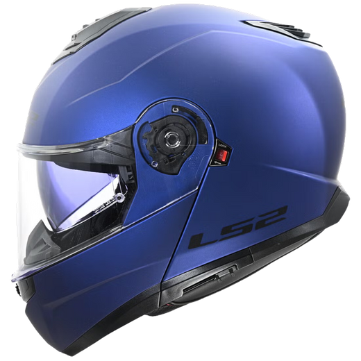 LS2 FF908 Strobe II Matt Navy Blue – Flip-Up Commuter Helmet ECE 22.06 P/J