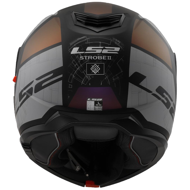 LS2 FF908 Strobe II Orion Matt Black Purple Blue – Flip-Up Commuter Helmet ECE 22.06 P/J