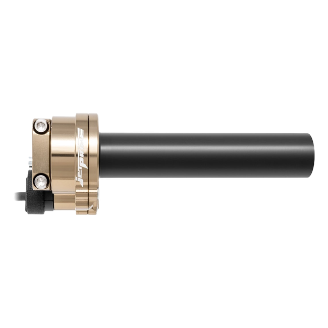 JetPrime GP Series Short-Stroke Throttle Grip for Ducati Monster V2 (2026) – JP ACCGP DU020 — view 1