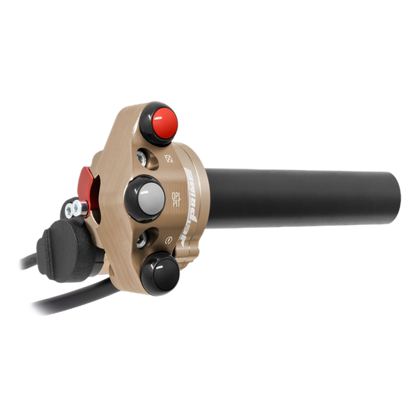 JetPrime Additional Race Handlebar Switch for Ducati Panigale V4 S (2025–2026) – Bronze – JP PDRQ DU056 E — view 4