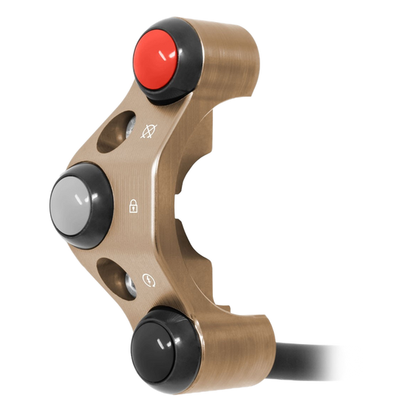 JetPrime Additional Race Handlebar Switch for KTM 1390 Super Duke R EVO (2024–2026) – Bronze – JP PDRQ KT016 E — view 3