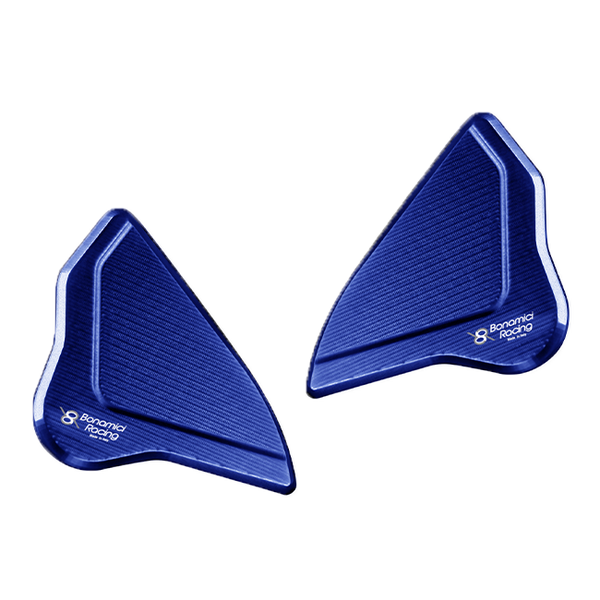 Bonamici Racing BM08 anodised aluminium mirror caps for Yamaha YZF-R9 2025-2026