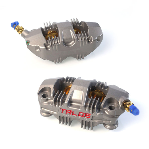 Talos S78 Monoblock P4 front right brake caliper 108mm hard anodised