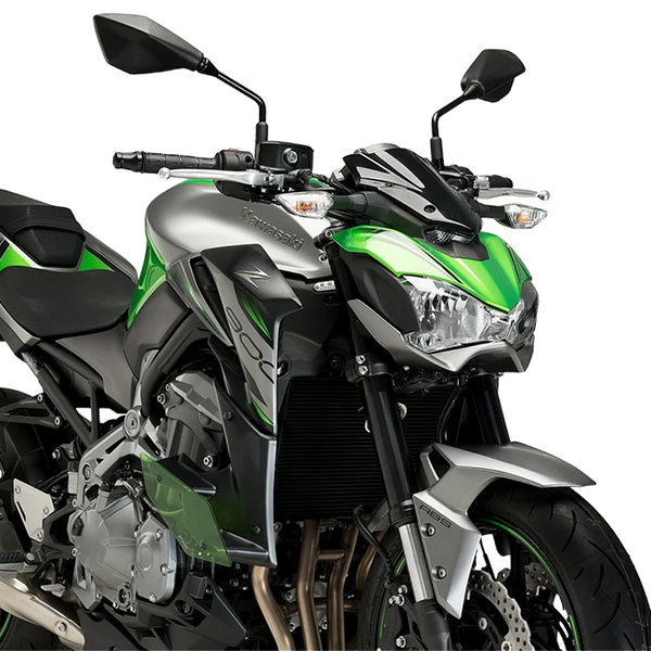 Puig Naked Side Spoilers for Kawasaki Z900 (2017–2019)