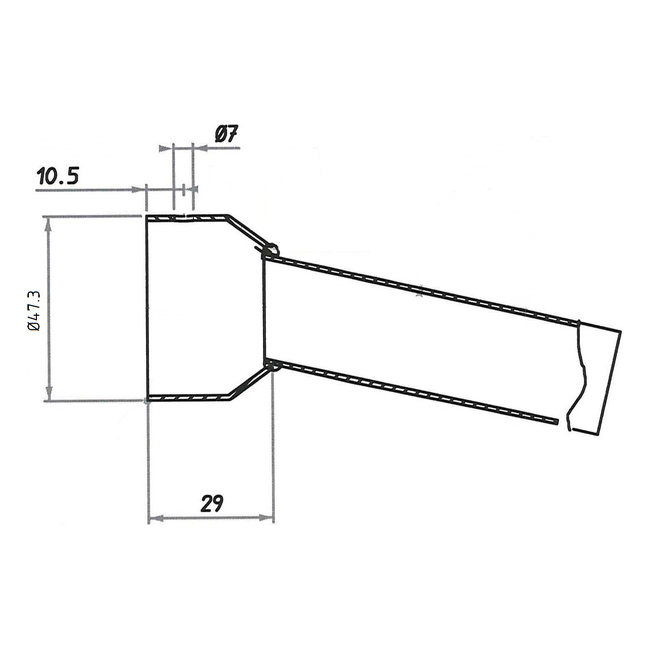 Spark Exhaust db killer G9922