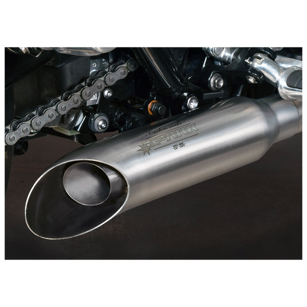 Spark Exhaust Hot Road 2-in-2 Full System Stainless Triumph Street Twin GTR8804IOM