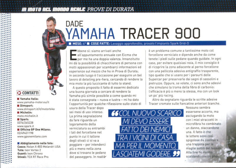 Spark Exhaust Grid-O Racing Full System Titanium Pipe Yamaha MT-09 / XSR 900 / Tracer 900 (2013-2020) GYA8870T