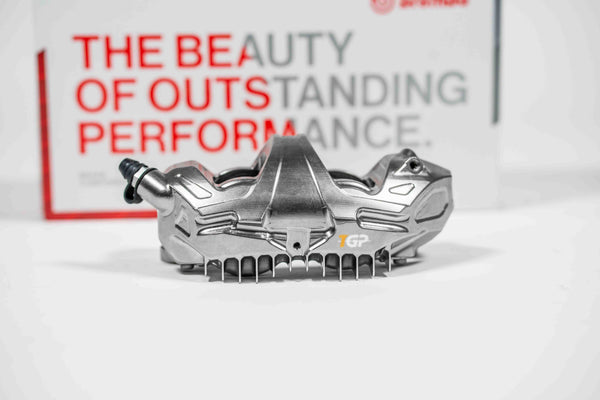 Brembo Racing Moto2 2024 P4/34-38 monoblock right brake caliper 108mm XC1FV11 nickel-plated