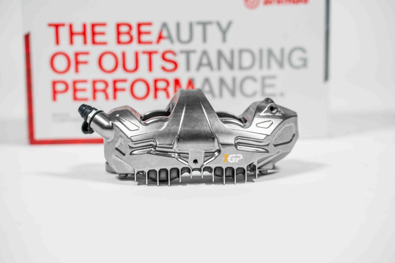 Brembo Racing Moto2 2024 P4/34-38 monoblock right brake caliper 108mm XC1FV11 nickel-plated