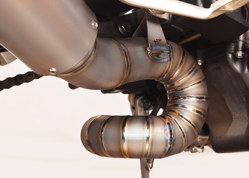Spark Exhaust Titanium Racing Link Pipe Triumph Street Triple (2017-2026) GTR0501R