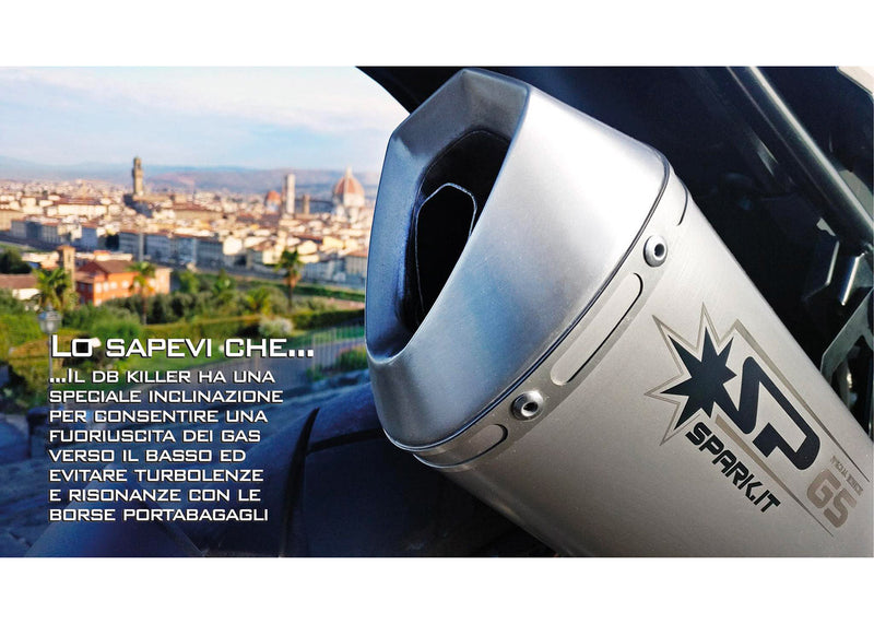 Spark Exhaust Force Slip-On Titanium Euro 3 BMW R 1200 GS / Adventure (2013-2018) GBM0602TOM