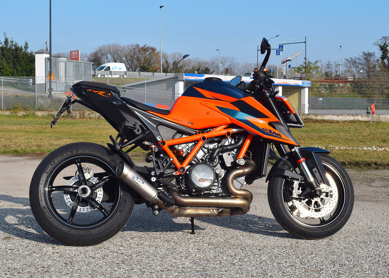 Spark Exhaust Grid-O Titanium Slip-On Racing KTM 1290/1390 Super Duke R (2020-2026) GKT0114T