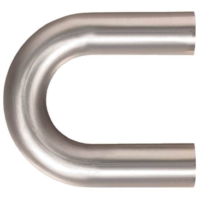 Spark Exhaust Bent Tube 180° U-Bend Ø 50 × 1.0 mm Stainless Steel Universal G9165