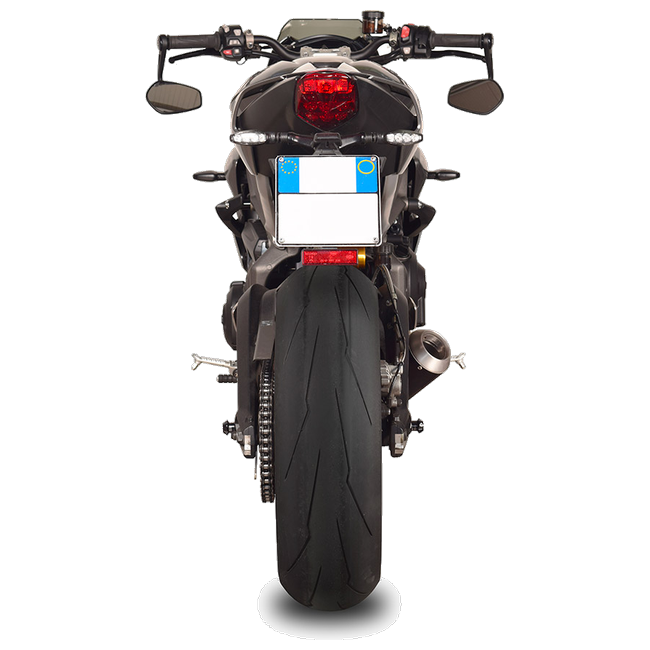 Spark Exhaust Moto GP Dark Euro5 3/4 Kit Triumph Street Triple 765 (2020-2022) GTR0504DOM