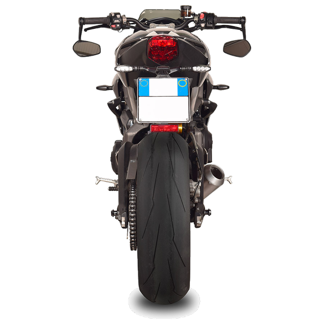 Spark Exhaust Moto GP Dark Euro5 3/4 Kit Triumph Street Triple 765 (2020-2022) GTR0504DOM