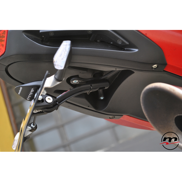 Melotti Racing Numberplate Holder PT.MV.4981-A for MV Agusta Brutale 1090, detail / installed view 4