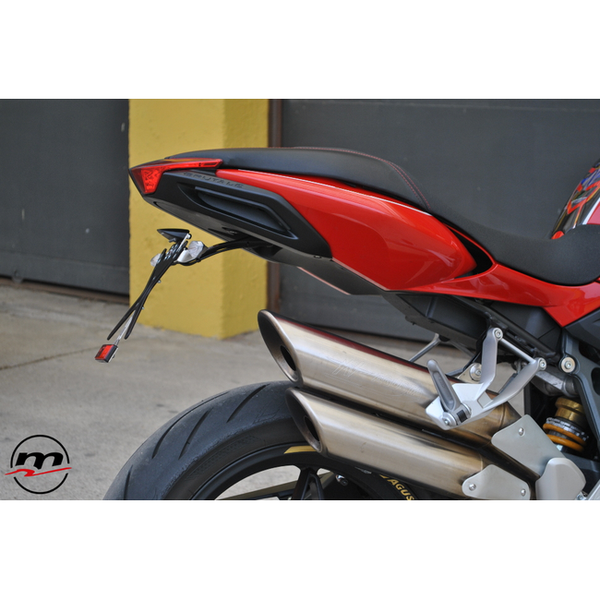 Melotti Racing Numberplate Holder PT.MV.4981-A for MV Agusta Brutale 1090, detail / installed view 5