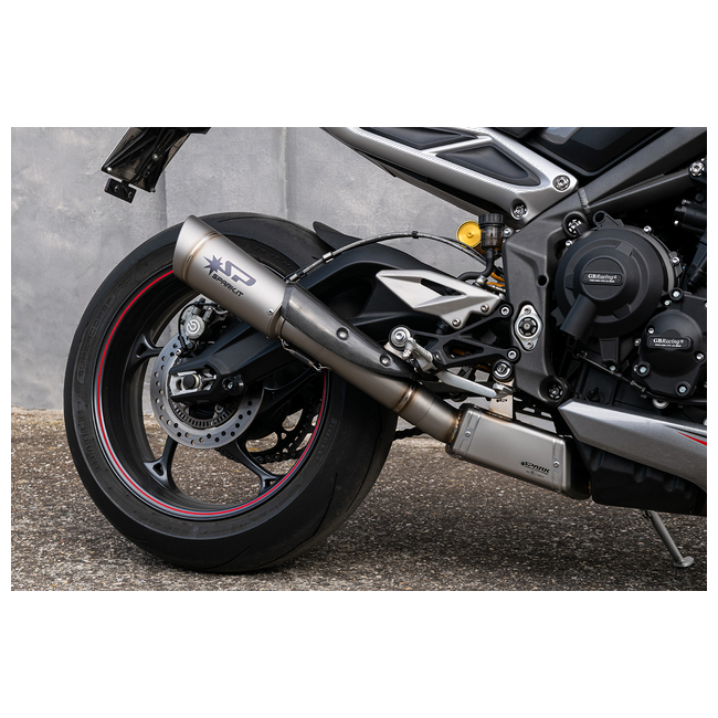 Spark Exhaust Grid-O half system Triumph Street Triple 765 R GTR0505TOM – view 9