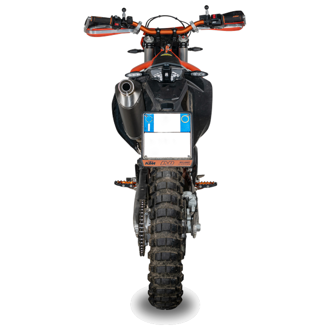 Spark Exhaust Dakar Slip-On Dark Style Racing KTM 690 SMC R (2021-2023) GKT0401D