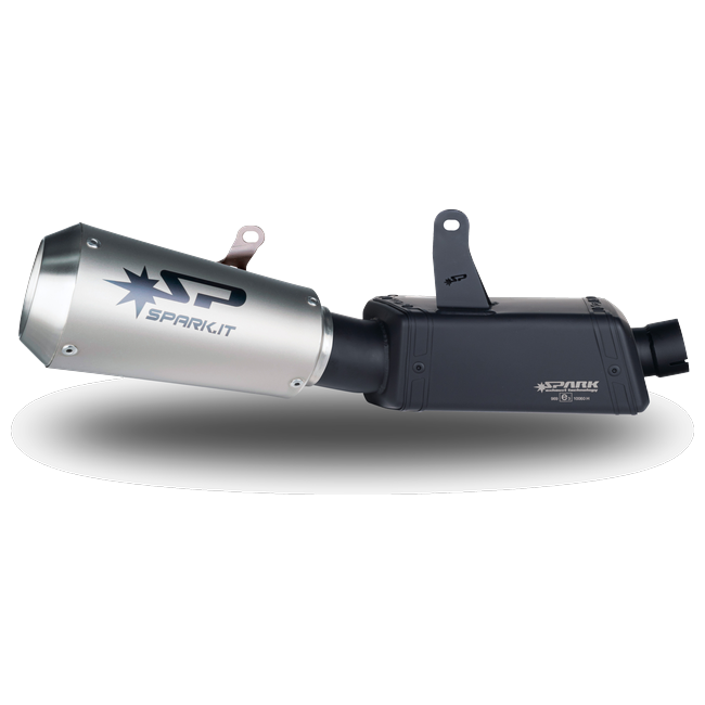 Spark Exhaust Moto GP Dark Euro5 3/4 Kit Triumph Street Triple 765 (2020-2022) GTR0504DOM