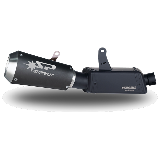 Spark Exhaust Moto GP Dark Euro5 3/4 Kit Triumph Street Triple 765 (2020-2022) GTR0504DOM