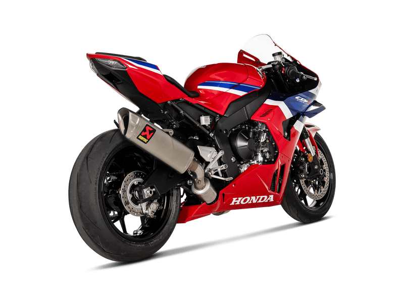 Akrapovic Slip-On Line Track Day titanium exhaust on Honda CBR1000RR-R Fireblade SC82