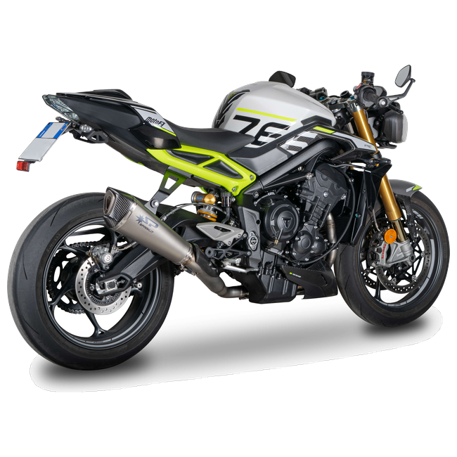 Spark Exhaust Konix Evo WSSP600 Replica 3/4 Kit Triumph Street Triple 765 (2020-2026) GTR0509T