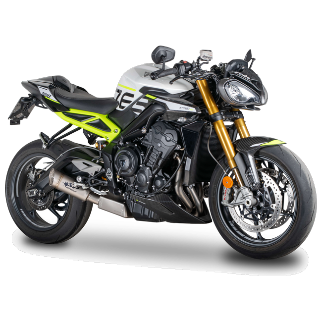 Spark Exhaust Grid-O Euro5+ Full System Black Ceramic Triumph Street Triple 765 (2023-2026) GTR8824BOM