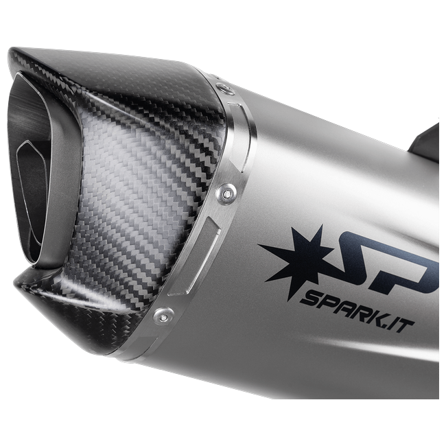 Spark Exhaust Force Evo slip-on titanium Euro 5+ BMW R 1300 GS GBM0608TOM