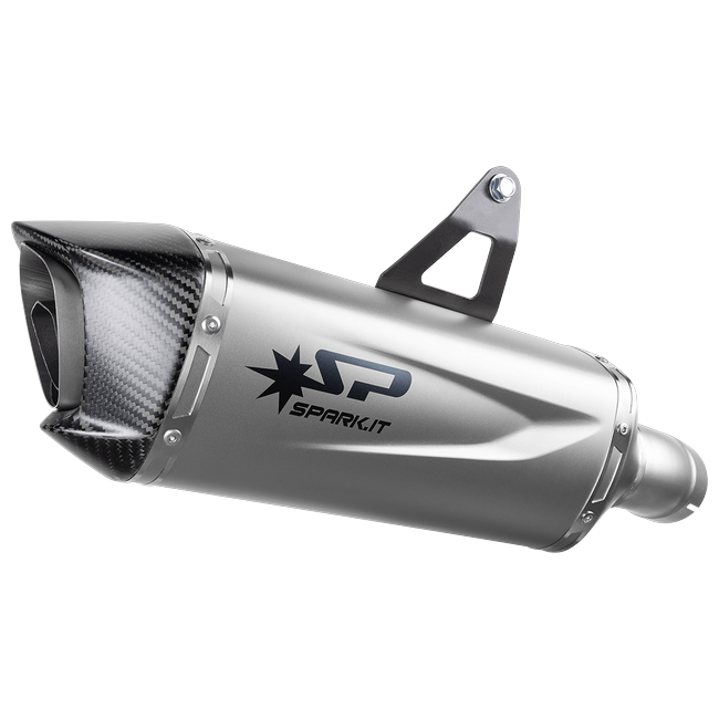 Spark Exhaust Force Evo slip-on titanium Euro 5+ BMW R 1300 GS GBM0608TOM