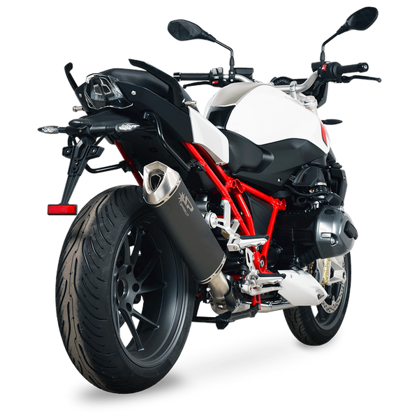 Spark Exhaust Force slip-on dark stainless BMW R 1200 R RS GBM0403DOM