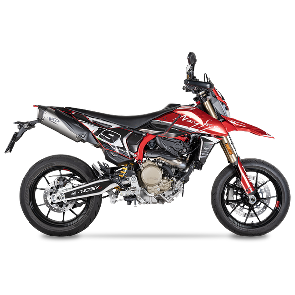 Spark Exhaust Force Evo Slip-On Pair Titanium Ducati Hypermotard 698 Mono GDU1809TOM