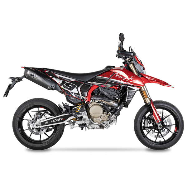 Spark Exhaust Force Evo Slip-On Pair Carbon Ducati Hypermotard 698 Mono GDU1809COM