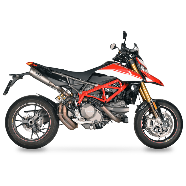 Spark Exhaust Grid-O titanium high-mount kit Ducati Hypermotard 950 GDU1808TOM