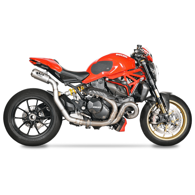 Spark Exhaust Moto GP titanium slip-on Ducati Monster 1200 R GDU0836T