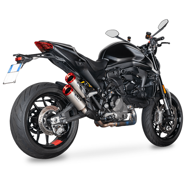 Spark Exhaust Titanium Racing Collector Ducati Monster 937 GDU8527
