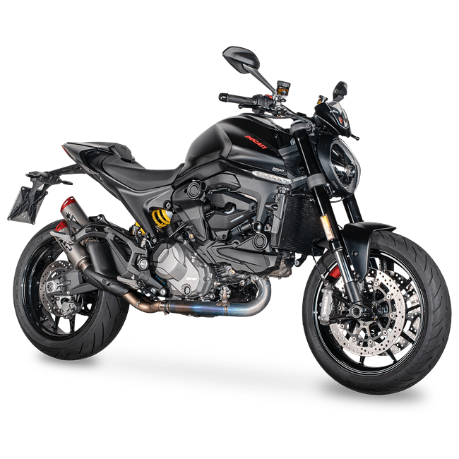 Spark Exhaust Titanium Racing Collector Ducati Monster 937 GDU8527