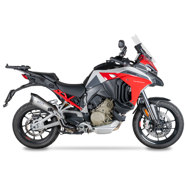 Spark Exhaust Konix Evo titanium slip-on Ducati Multistrada V4 GDU1605TOM
