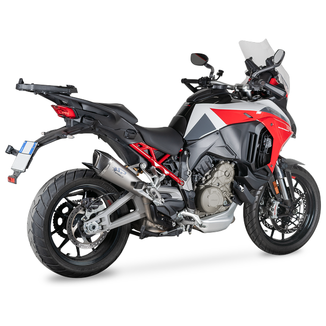 Spark Exhaust Konix Evo titanium slip-on Ducati Multistrada V4 GDU1605TOM