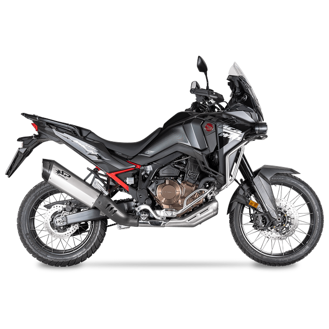 Spark Exhaust Fighter Evo Slip-On Full Titanium Honda CRF1100L Africa Twin GHO1702TOM