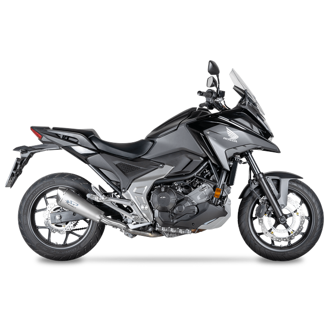Spark Exhaust Konix slip-on titanium Honda NC750X GHO1103TOM