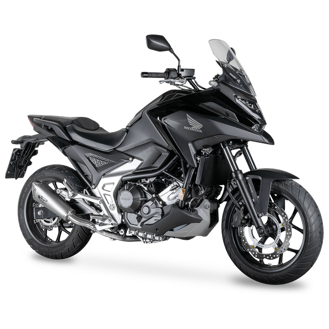 Spark Exhaust Konix slip-on titanium Honda NC750X GHO1103TOM